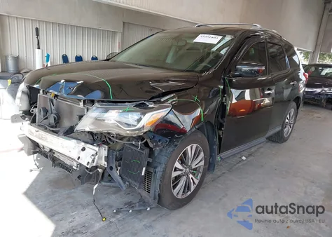 2017 Nissan Pathfinder Sv z USA, uszkodzony, nr VIN 5N1DR2MN5HC911942